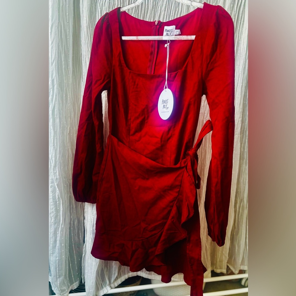 Princess Poly Burgundy dress
